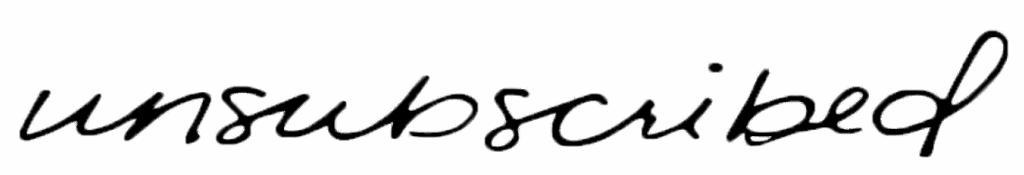 Unsubscribed Logo